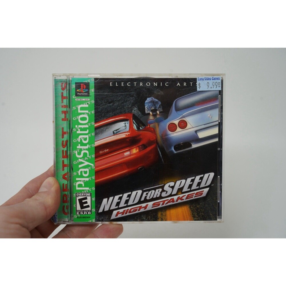 Need for Speed: High Stakes Greatest Hits 1999 Sony PlayStation PS1 Video Game